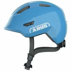 Casque Vélo Bébé Abus Smiley 3.0 -Velo Pioneur Soldes Boutique Abus SMILEY 3.0 SHINY BLUE