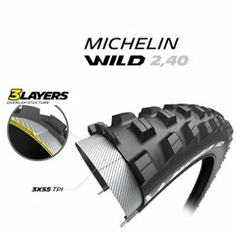 Pneu VTT Michelin Wild 27,5 / 29 Pouces 2 Pneu VTT Michelin Wild 27,5 / 29 Pouces – Image 2