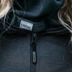 Chrome Industries Cache Col Noir En Laine Merino Gaiter Chrome -Velo Pioneur Soldes Boutique cache col noir en laine merino gaiter chrome full 4