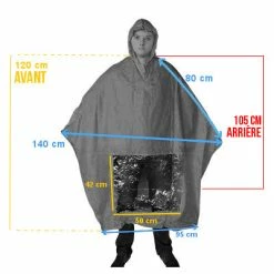 Cape De Pluie Jaune Avec Fenêtre Pour éclairage Vélo Hooodie -Velo Pioneur Soldes Boutique cape de pluie jaune avec fenetre pour eclairage velo hooodie full 3