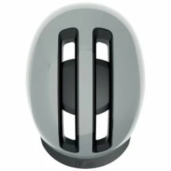 Casque Abus HUD-Y Ace Race Grey Avec Feu Pour Vélo En Ville -Velo Pioneur Soldes Boutique casque abus hud y ace race grey avec feu pour velo en ville full 3