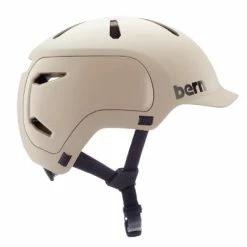 Casque Bern Watts 2.0 Beige Mat Pour Vélo En Ville -Velo Pioneur Soldes Boutique casque bern watts 2 0 beige mat pour velo en ville full 4