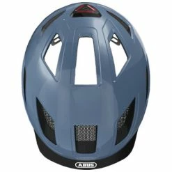 Casque De Vélo De Ville Bleu Hyban 2.0 Abus -Velo Pioneur Soldes Boutique casque de velo de ville bleu hyban 2 0 abus full 4