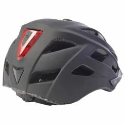 Casque De Vélo Noir à LED Arrière Intégrée Metro-V Oxford -Velo Pioneur Soldes Boutique casque de velo noir a led arriere integree metro v oxford full 3