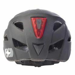 Casque De Vélo Noir à LED Arrière Intégrée Metro-V Oxford -Velo Pioneur Soldes Boutique casque de velo noir a led arriere integree metro v oxford full 4