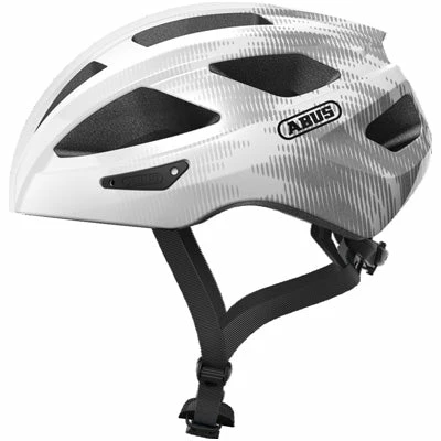 Casque De Vélo Sportif Macator Abus Blanc Argent 1 Casque De Vélo Sportif Macator Abus Blanc Argent