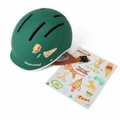 Casque Enfant Vert Thousand Jr Avec Autocollants 9 Casque Enfant Vert Thousand Jr Avec Autocollants -Velo Pioneur Soldes Boutique casque enfant vert thousand jr avec autocollants full 4
