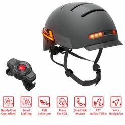 Casque Urbain Connecté Avec éclairages BH51 Neo Livall 11 Casque Urbain Connecté Avec éclairages BH51 Neo Livall -Velo Pioneur Soldes Boutique casque urbain connecte avec eclairages bh51 neo livall full 6