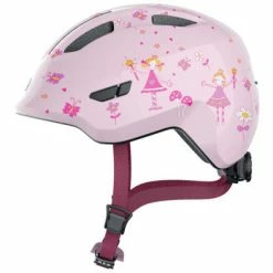 Casque Vélo Bébé Abus Smiley 3.0 -Velo Pioneur Soldes Boutique casque velo bebe abus smiley 3 0 rose princesse m full