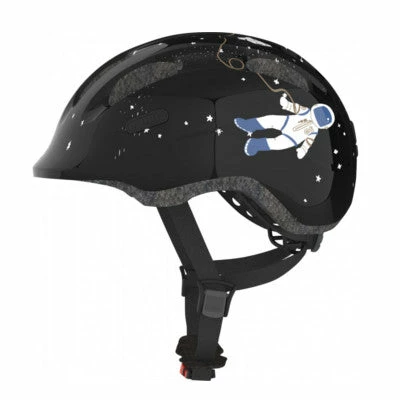 Casque Vélo Bébé Black Space Smiley ABUS 1 Casque Vélo Bébé Black Space Smiley ABUS