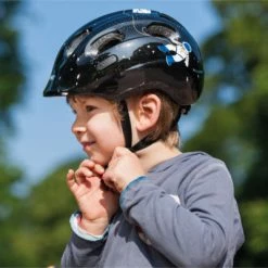 Casque Vélo Bébé Blue Croco Smiley ABUS -Velo Pioneur Soldes Boutique casque velo bebe blue croco smiley abus full 5