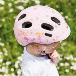 Casque Vélo Bébé Princesse Smiley ABUS -Velo Pioneur Soldes Boutique casque velo bebe princesse smiley abus full 6