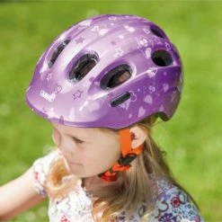 Casque Vélo Bébé Purple Star Smiley ABUS -Velo Pioneur Soldes Boutique casque velo bebe purple star smiley abus full 5