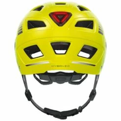 Casque Vélo De Ville Hyban 2.0 Abus -Velo Pioneur Soldes Boutique casque velo de ville jaune fluo hyban 2 0 abus full 3