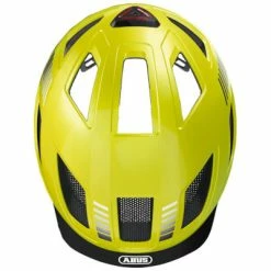 Casque Vélo De Ville Hyban 2.0 Abus -Velo Pioneur Soldes Boutique casque velo de ville jaune fluo hyban 2 0 abus full 4