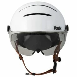 Casque Vélo Kask à Visière Urban Lifestyle Avorio -Velo Pioneur Soldes Boutique casque velo kask a visiere urban lifestyle avorio full 3