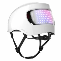 Velo Pioneur Soldes Boutique -Velo Pioneur Soldes Boutique casque velo urbain intelligent lumos matrix blanc avec eclairage full 2