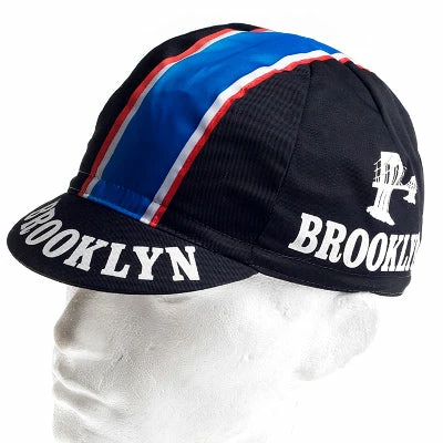 Vintage Cycling Casquette Cyclisme Logo Brooklyn Noir Vintage 2 Vintage Cycling Casquette Cyclisme Logo Brooklyn Noir Vintage – Image 2