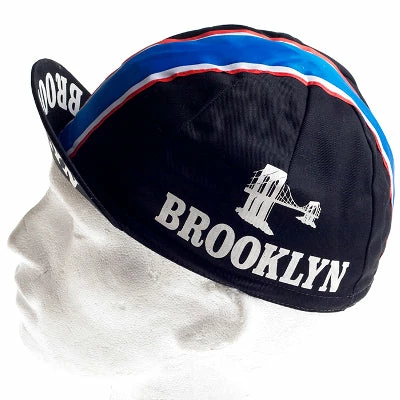 Vintage Cycling Casquette Cyclisme Logo Brooklyn Noir Vintage 3 Vintage Cycling Casquette Cyclisme Logo Brooklyn Noir Vintage – Image 3