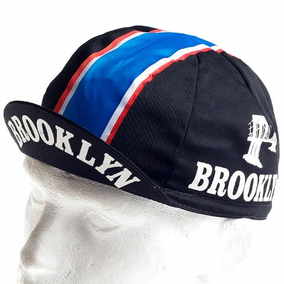 Vintage Cycling Casquette Cyclisme Logo Brooklyn Noir Vintage 4 Vintage Cycling Casquette Cyclisme Logo Brooklyn Noir Vintage – Image 4