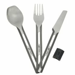 Couverts De Camping - Cuillère, Fourchette Et Couteau Esbit