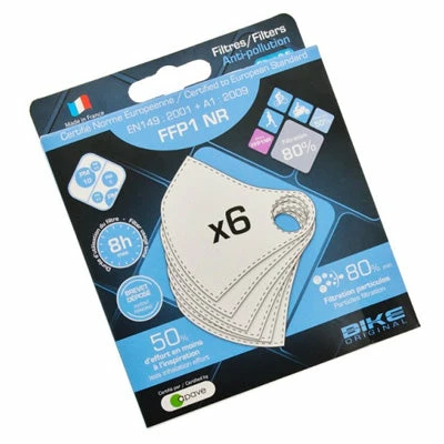 Filtres Pour Masque Anti Pollution Mask 2.5 Bike Original 1 Filtres Pour Masque Anti Pollution Mask 2.5 Bike Original