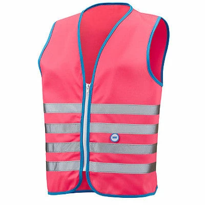 Gilet De Sécurité Enfant à Vélo Haute Visibilité Rose Wowow 2 Gilet De Sécurité Enfant à Vélo Haute Visibilité Rose Wowow – Image 2