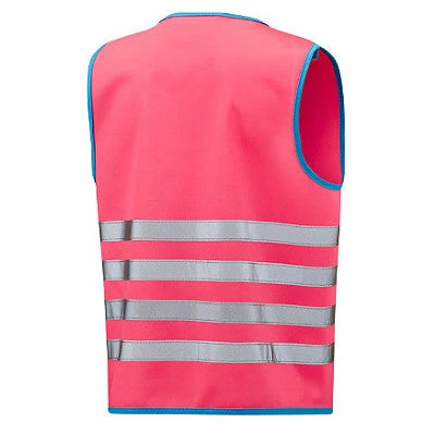 Gilet De Sécurité Enfant à Vélo Haute Visibilité Rose Wowow 3 Gilet De Sécurité Enfant à Vélo Haute Visibilité Rose Wowow – Image 3