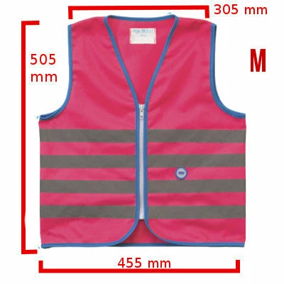 Gilet De Sécurité Enfant à Vélo Haute Visibilité Rose Wowow 5 Gilet De Sécurité Enfant à Vélo Haute Visibilité Rose Wowow – Image 5