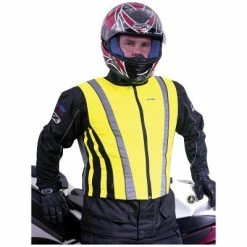 Gilet Jaune De Sécurité Pour Vélo Et Moto - OXFORD -Velo Pioneur Soldes Boutique gilet jaune de securite pour velo et moto oxford full 3