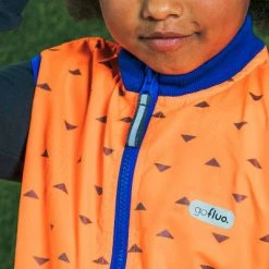 Gilet Réfléchissant Enfants Orange Fluo Jackson Go Fluo -Velo Pioneur Soldes Boutique gilet reflechissant enfants orange fluo jackson go fluo full 5