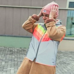 Gilet Réfléchissant Multicolore Pour Femmes Darkflow Go Fluo -Velo Pioneur Soldes Boutique gilet reflechissant multicolore pour femmes darkflow go fluo full 4