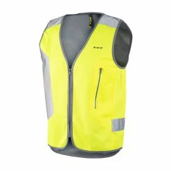 Gilet Jaune Avec éclairage Arrière Intégré Tegra EBike Wowow -Velo Pioneur Soldes Boutique gilet securite avec eclairage tegra wowow