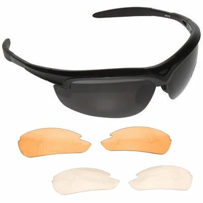 Newton Lunettes De Protection 3 Verres, Clairs, Fumés Et Noirs 1 Newton Lunettes De Protection 3 Verres, Clairs, Fumés Et Noirs