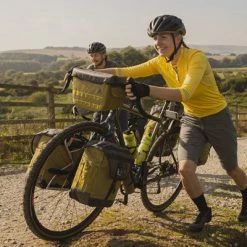 Maillot De Vélo Altura Femmes à Manches 3/4 All Roads Jaune -Velo Pioneur Soldes Boutique maillot de velo altura femmes a manches 3 4 all roads jaune full 6