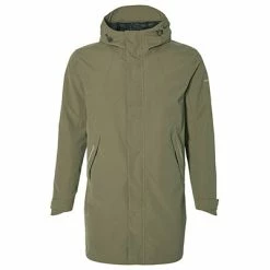 Parka De Pluie Vélo étanche Vert Olive Pour Hommes Mosse Basil -Velo Pioneur Soldes Boutique parka de pluie velo etanche vert olive pour hommes mosse basil full 4