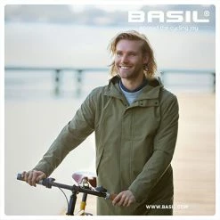 Parka De Pluie Vélo étanche Vert Olive Pour Hommes Mosse Basil -Velo Pioneur Soldes Boutique parka de pluie velo etanche vert olive pour hommes mosse basil full 6
