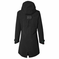 Parka Pluie Chaud Et élégant Noir Pour Femmes Mosse Basil -Velo Pioneur Soldes Boutique parka pluie chaud et elegant noir pour femmes mosse basil full 6