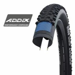 Pneu Schwalbe Smart Sam VTT Addix-SnakeSkin-Double Defense 29 X 2.60" -Velo Pioneur Soldes Boutique pneu schwalbe smart sam vtt addix snakeskin double defense 29 full 4