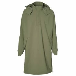 Poncho Pluie Respirant Et étanche Unisexe Vert Olive Mosse Basil -Velo Pioneur Soldes Boutique poncho pluie respirant et etanche unisexe vert olive mosse basil full 3