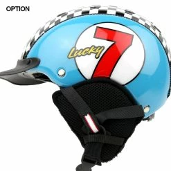 Casque Enfant Cyclisme Et Ski - Mini 2 Luck 7 Bleu Casco -Velo Pioneur Soldes Boutique protege oreilles casque casco mini cbbc8164 b4b2 4f05 aed7 4e6bc568b978