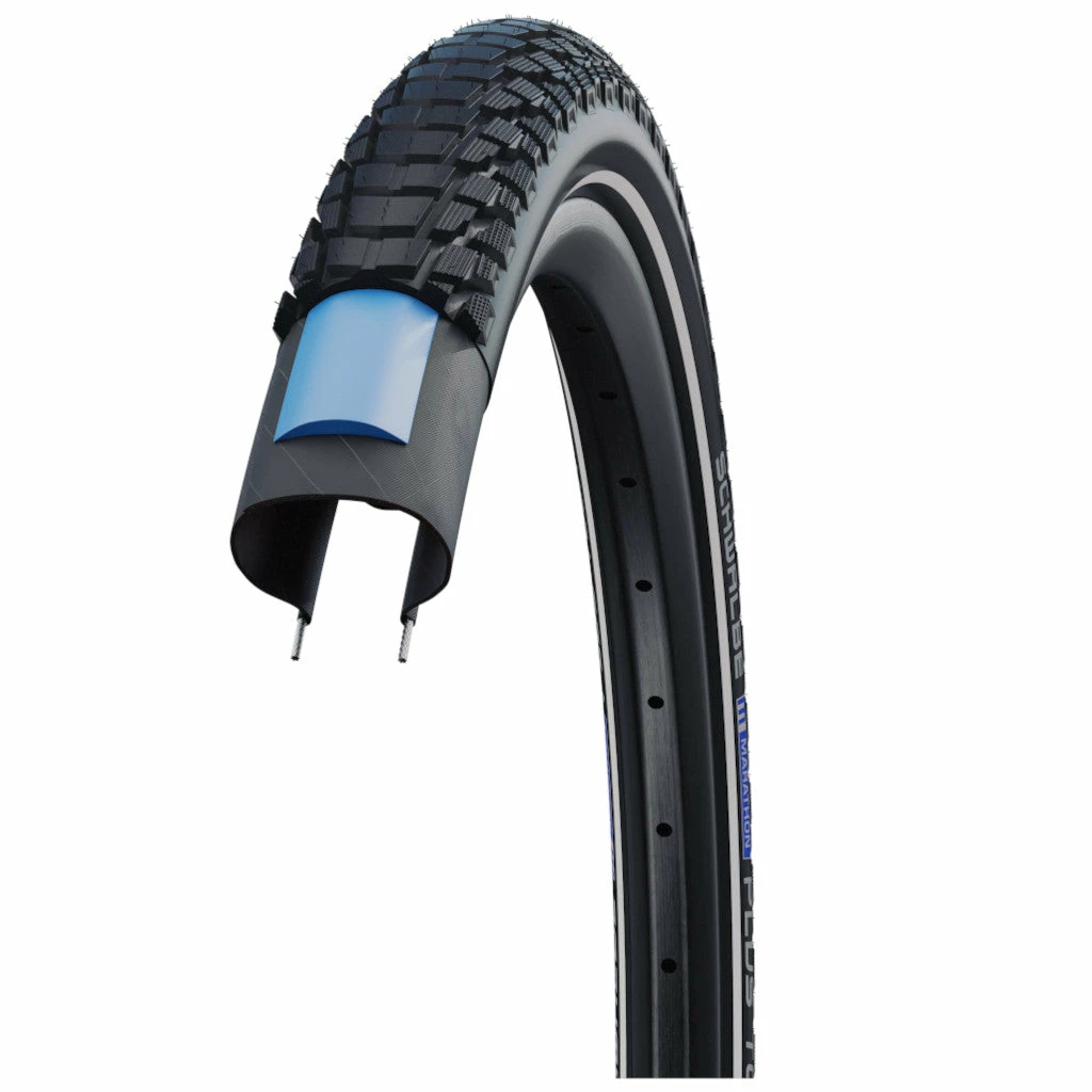 Pneu Vélo Touring E-bike Schwalbe Marathon Plus Addix E SmartDualGuard 27.5 Pouces 2 Pneu Vélo Touring E-bike Schwalbe Marathon Plus Addix E SmartDualGuard 27.5 Pouces – Image 2