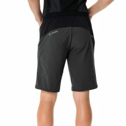 Short Vélo Gravel Homme Kuro Vaude -Velo Pioneur Soldes Boutique short velo vaude kuro noir homme 3