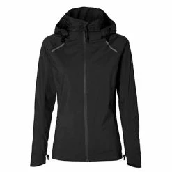 Veste De Pluie Vélo Imperméable Noire Pour Femmes Skane De Basil -Velo Pioneur Soldes Boutique veste de pluie velo impermeable noire pour femmes skane de basil full 3