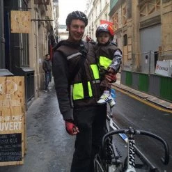 Georgia In Dublin Veste Mixte Réfléchissante De Vélo Verte Et Jaune D1 Style -Velo Pioneur Soldes Boutique veste mixte reflechissante de velo verte et jaune d1 style full 4