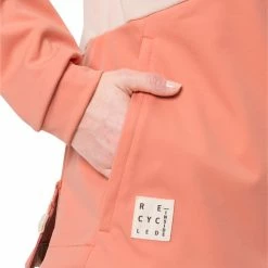 Veste Vélo Colourblock Rose Pour Femmes Vaude Tremalzo Softshell -Velo Pioneur Soldes Boutique veste velo femmes vaude tremalzo poche