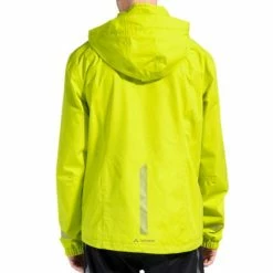 Veste Vélo Homme Jaune Réfléchissante 360° Luminum II Vaude -Velo Pioneur Soldes Boutique veste velo homme jaune reflechissante 360 luminum ii vaude full 4