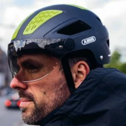 Visière Pour Casque Vélo Abus Pedelec Et Hyban 2.0 Ace -Velo Pioneur Soldes Boutique visiere pour casque velo abus pedelec et hyban 2 0 ace full 5
