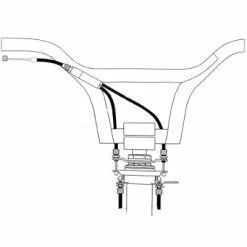 Oxford Câbles De Frein Vélo BMX Rotors Kit Darxide -Velo Pioneur Soldes Boutique cables de frein velo bmx rotors kit darxide full 3