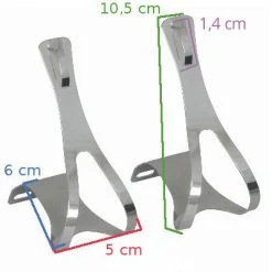 Wellgo Cale Pied En Acier Pour Pédale De Vélo 6 Wellgo Cale Pied En Acier Pour Pédale De Vélo -Velo Pioneur Soldes Boutique cale pied en acier pour pedale de velo full 3